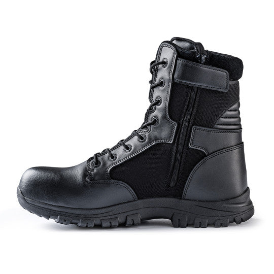 Chaussures SÉCU-ONE 8" zip TCP noir