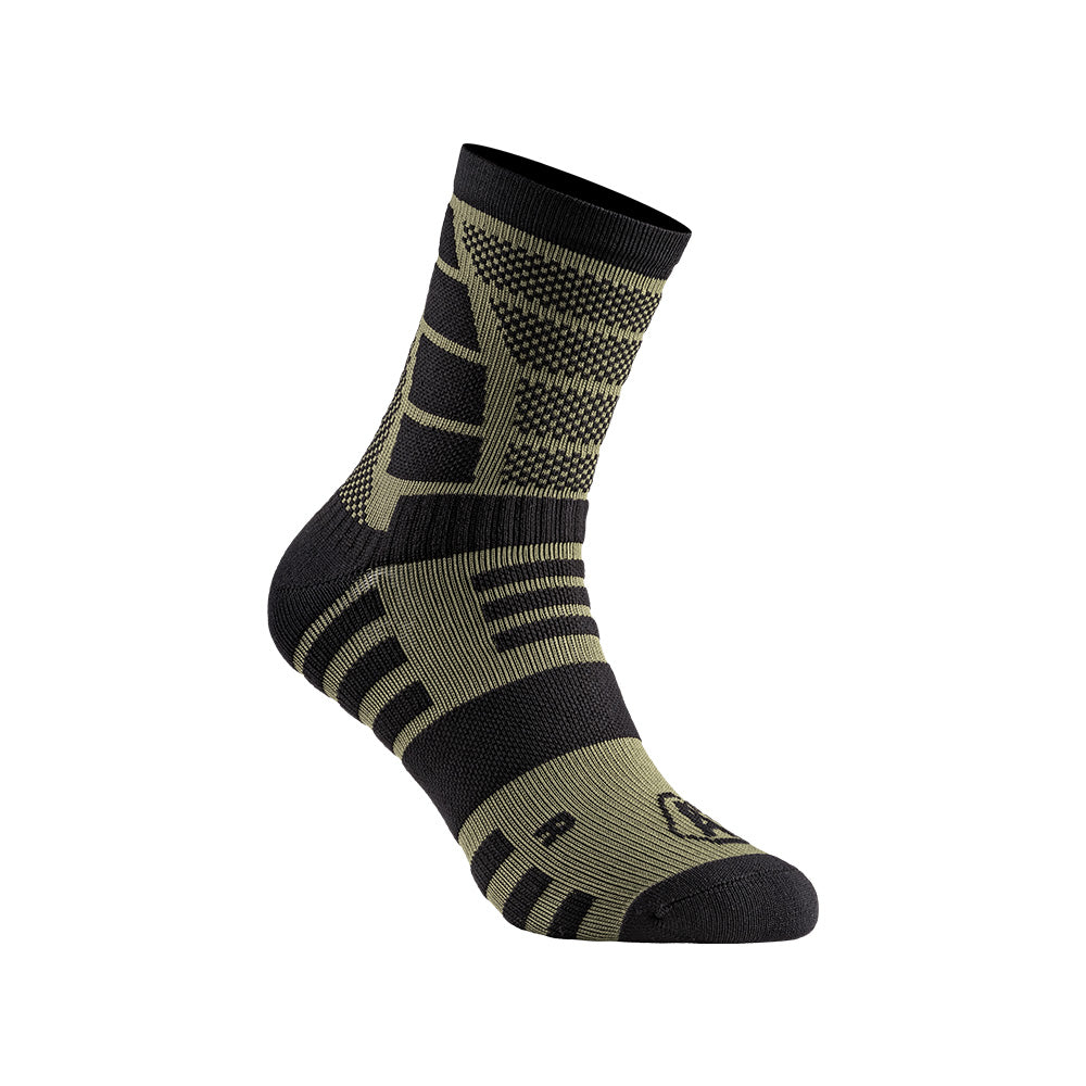 Chaussettes IMPACT 7" Summer vert olive - Ref 01.099301