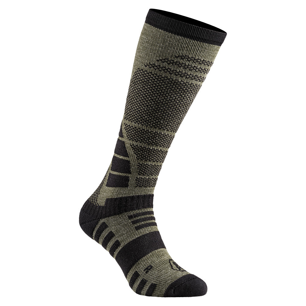 Chaussettes IMPACT 14" Winter vert olive - Ref 01.099316