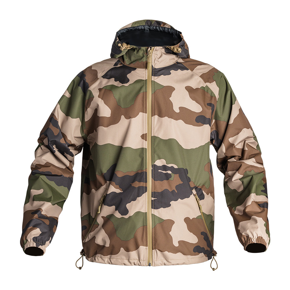 Veste courte Lightshell RAIN PROTECT camo fr/ce - Ref 01.201920