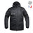 Parka Hardshell SÉCU-ONE WF 150 flap Sécurité Privée Noir - Ref 01.203050