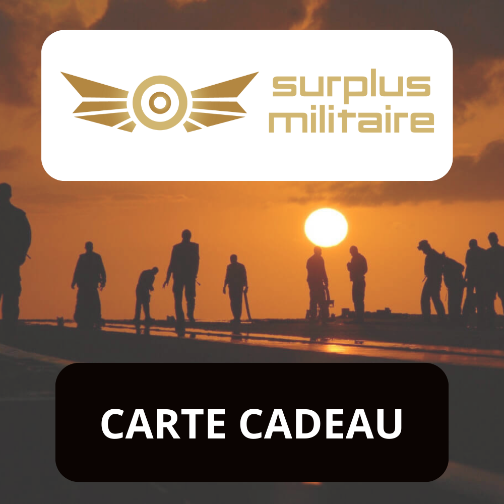 Carte Cadeau Surplus Militaire