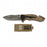 Couteau Pliant Tactique Militaire Vert