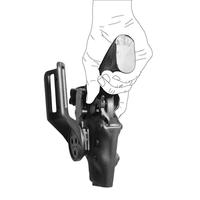 Holster Gaucher Sig Pro 2022 Vue de Dos
