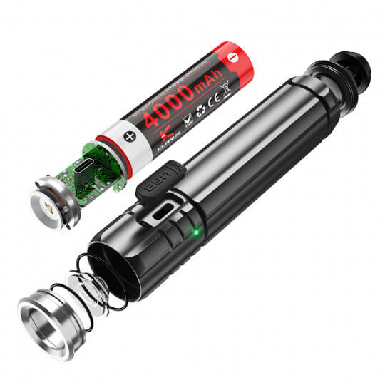 Lampe Compacte Rechargeable EC20 LED + batterie