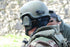 Casque Anti Bruit Éléctronique Militaire sur un militaire