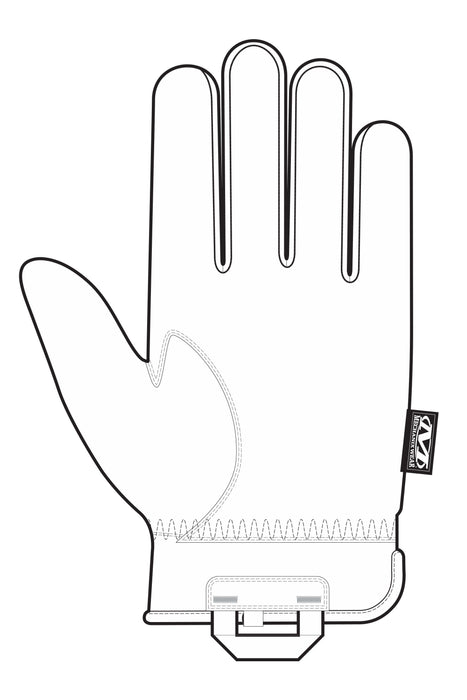 Gants Tactiques Mechanix vu de la paume