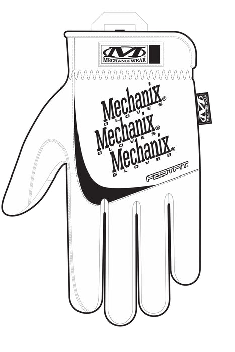 Gants Tactiques Mechanix vu du dessus
