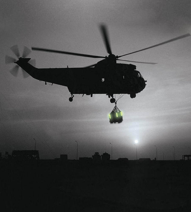 photo de démonstration des Bâton Lumineux Militaire