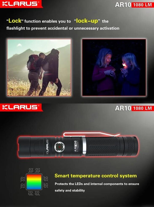 photo explicative de la Lampe Pour Gilet Tactique