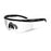 Lunettes Balistiques Noires avec des verres transparents