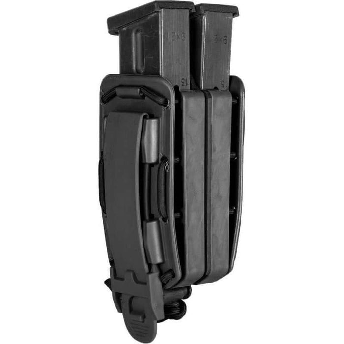 Porte Chargeur Double Arme de Poing vu de derrière