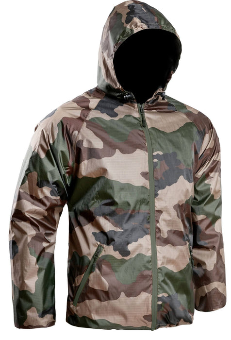 Veste de Pluie Militaire avec la capuche