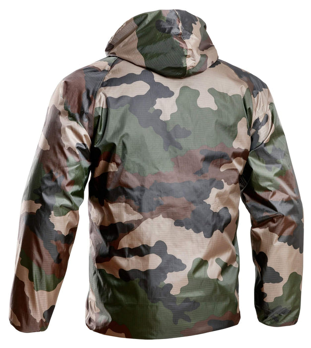 Veste de Pluie Militaire vu de dos