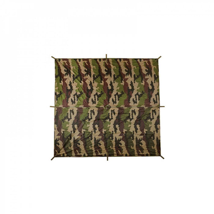 Bâche Camouflage Étanche vu du dessus