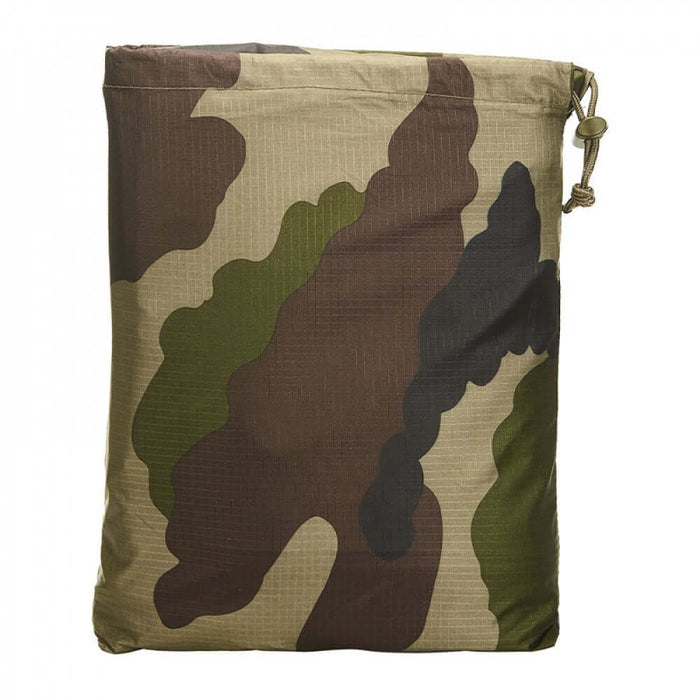 Bâche Camouflage Militaire dans son sac de transport