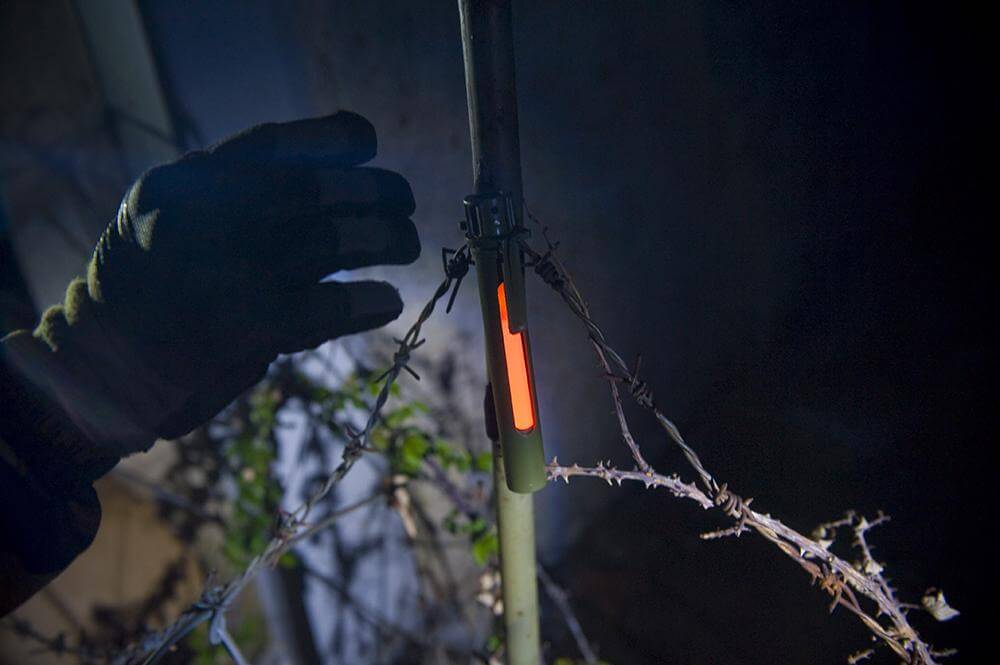 photo de démonstration des Bâton Lumineux Militaire