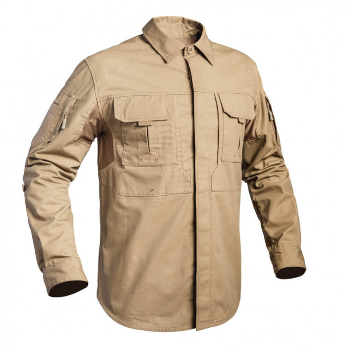 Chemise De Combat Coyote vu de côté
