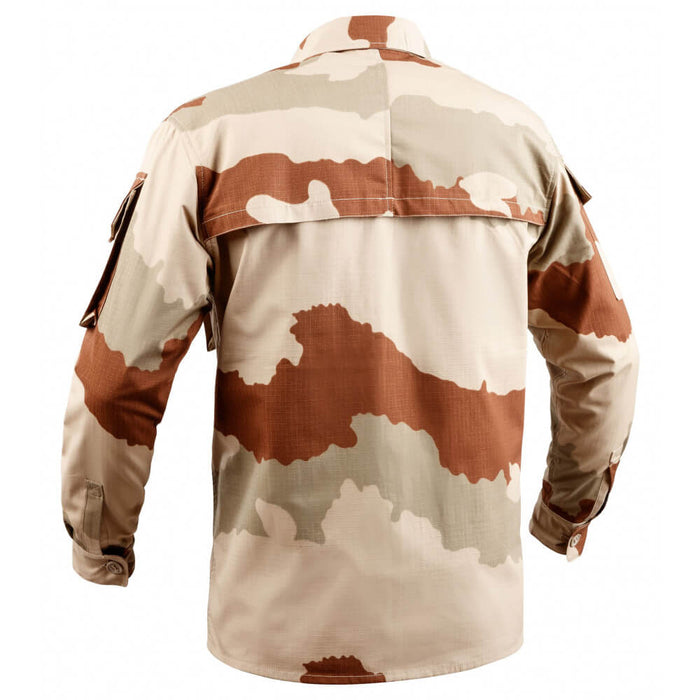 Chemise de Combat Désert vu de dos