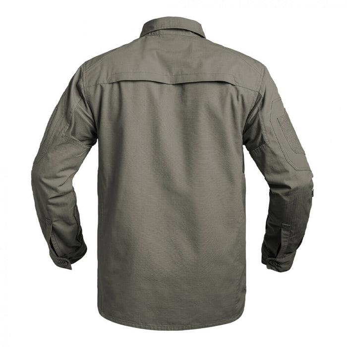 Chemise Militaire Kaki vu de dos