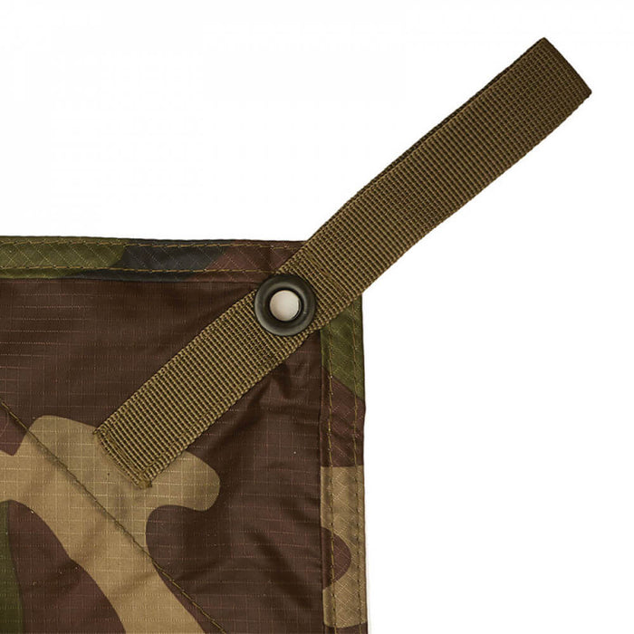 coin de la Bâche Militaire Camouflage