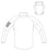 croquis de la Veste Softshell Militaire vu de dos