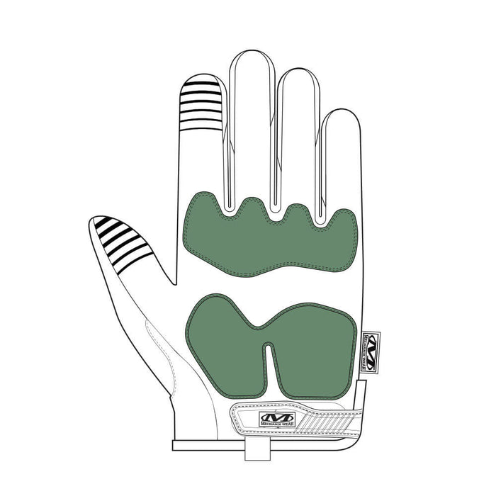 Gants de Protection Militaire vu de la paume
