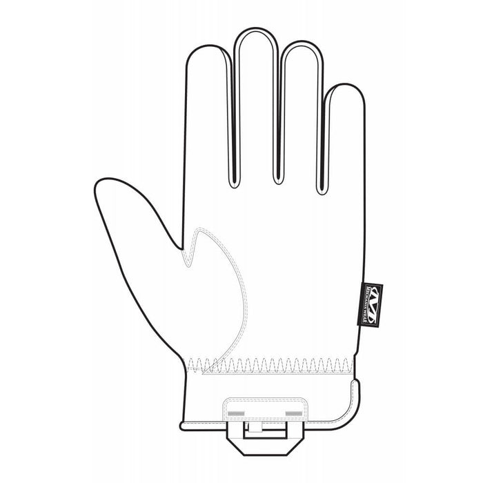 Gants Mechanix Camo vu de la paume