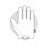 Gants Tactique Cuir vu de la paume