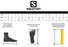 guide des tailles des Rangers Militaire Gore Tex