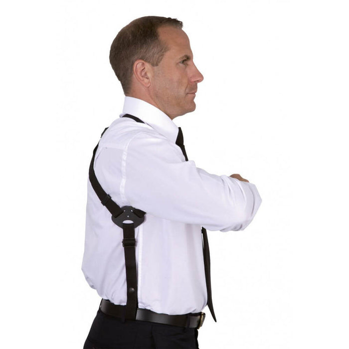 Holster d'Épaule Discret sur un homme côté droit