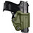 Holster Pamas Droitier vert