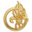 Insigne Militaire Légion Étrangère 1er Régiment de Cavalerie doré