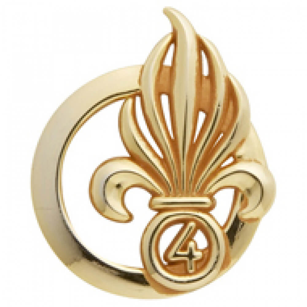 Insigne Légion Étrangère 4ème Régiment Étranger d'Infanterie