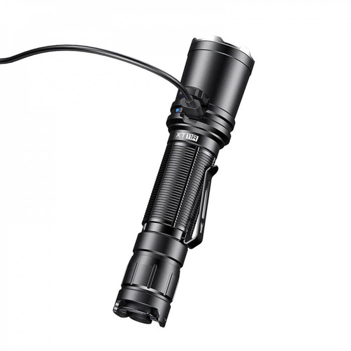 Lampe Tactique Rechargeable branché