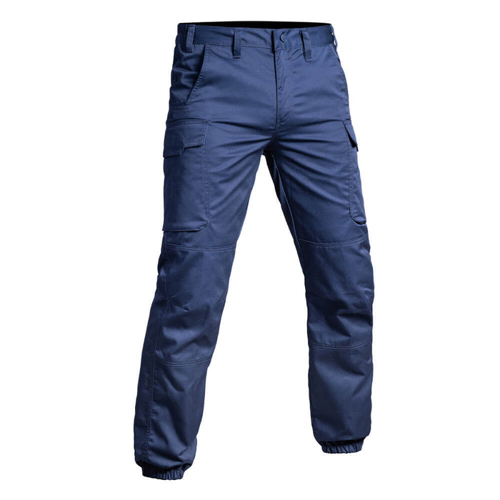 Pantalon Tactique Bleu vu de côté
