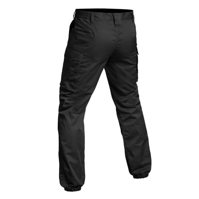 Pantalon Tactique Noir vu de dos et de côté