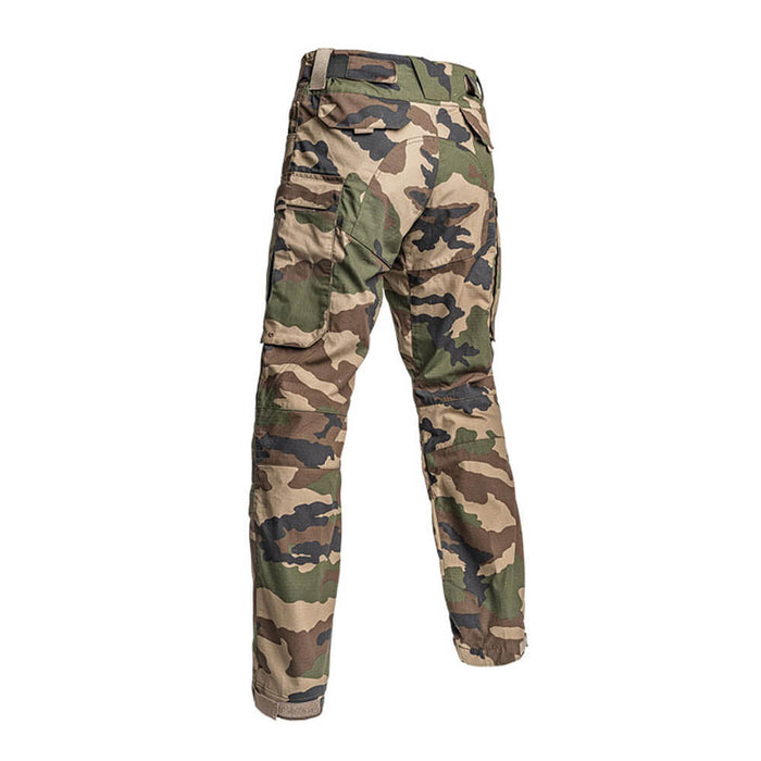 Pantalon Treillis Camouflage Homme  vu de côté et de dos