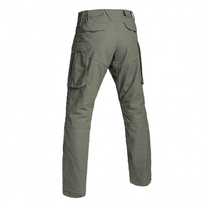 Pantalon Treillis Kaki Homme vu de dos et de côté
