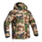 Parka Militaire Camouflage vu de côté