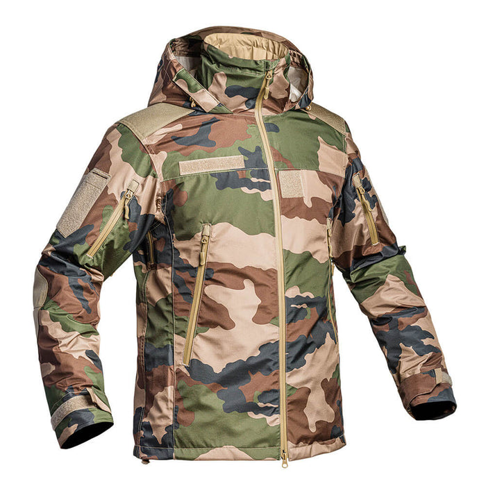 Parka Militaire Homme vu de travers