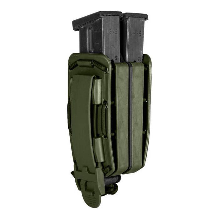 Porte-chargeur Double Bungy vu de côté