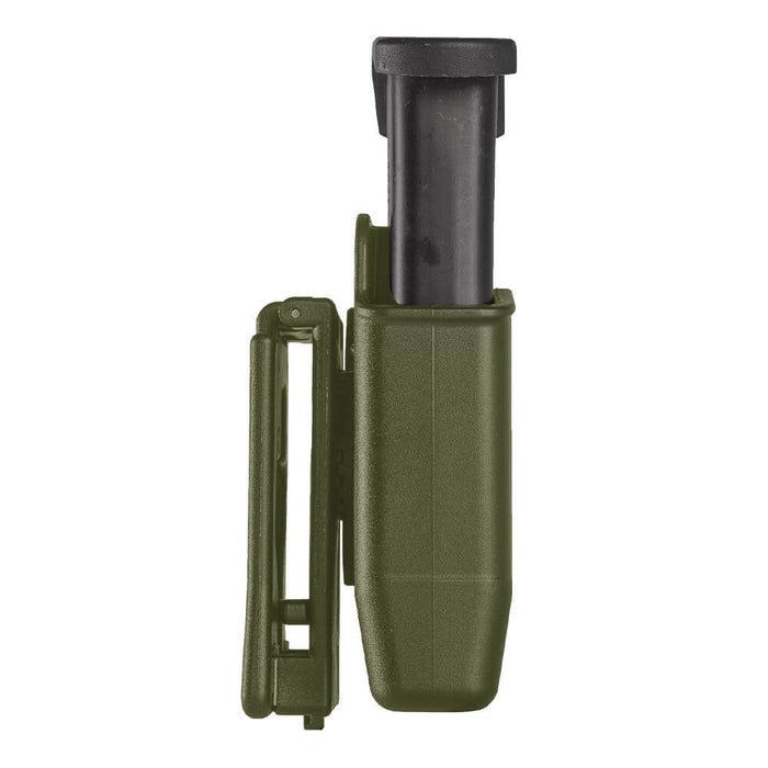 Porte Chargeur Double Vert vu de côté