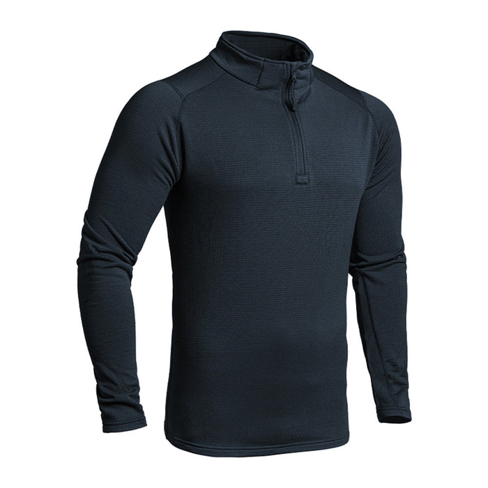 Pull Militaire Bleu Marine vu de côté