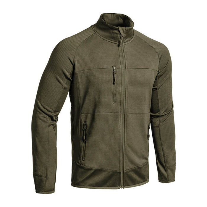 Sous-Veste Thermo Performer -10°C > -20°C vert olive vu de face
