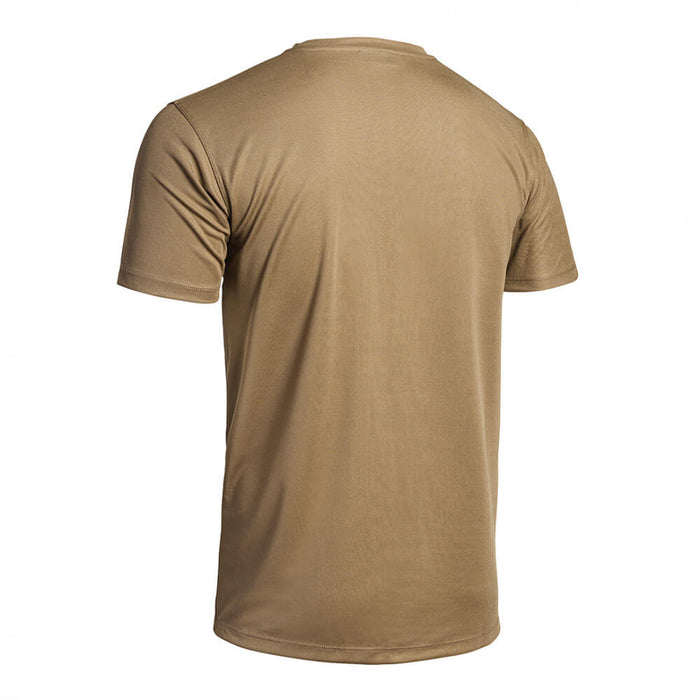 T-Shirt Militaire Sable vu de côté et de dos