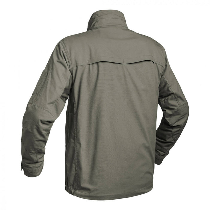 Veste Militaire Kaki Homme vu de dos et de côté