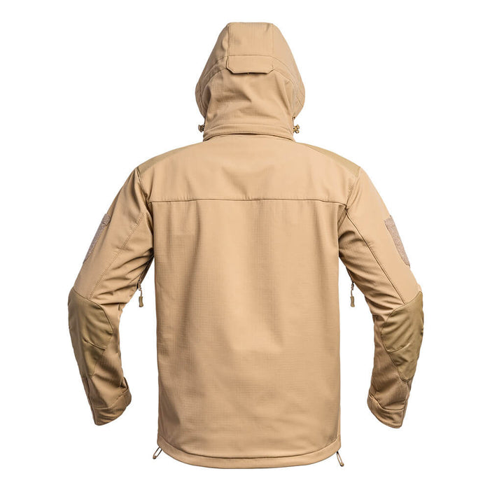 Veste Softshell Fighter Tan vu de dos