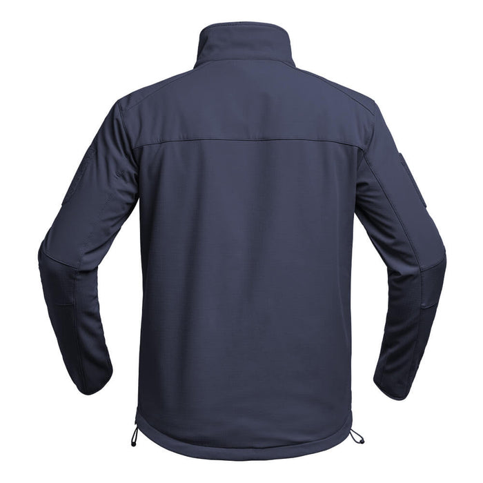 Veste Softshell Militaire Bleu Marine vu de dos