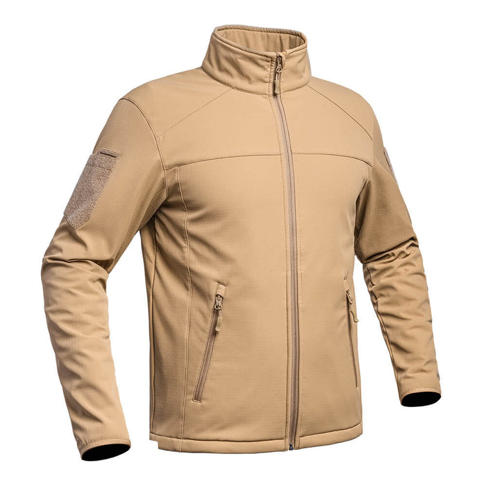 Veste Softshell Militaire Homme vu de cô